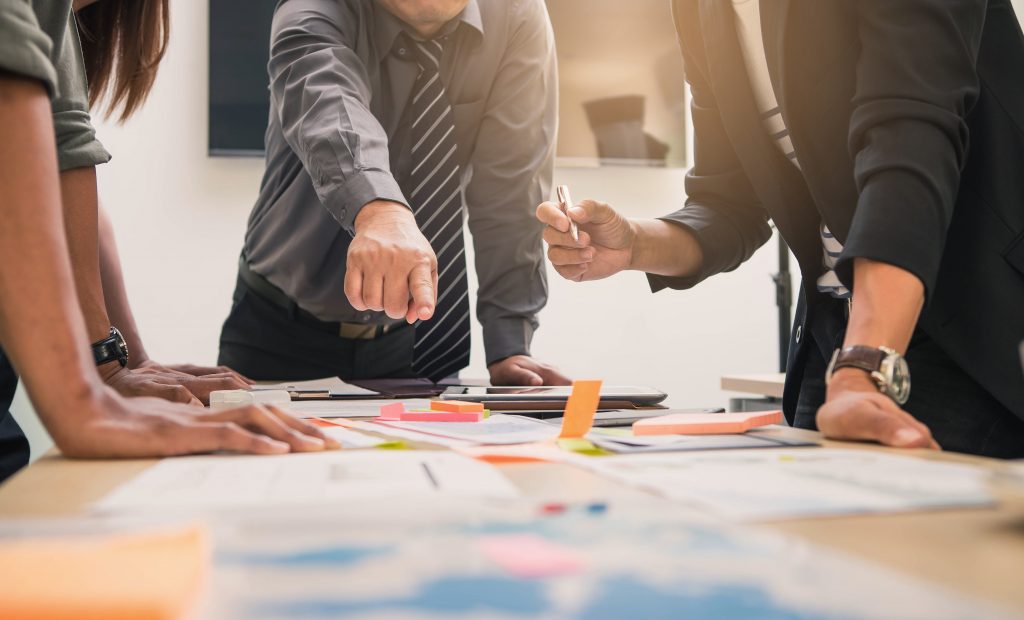 Business meeting, collaboration, partnership