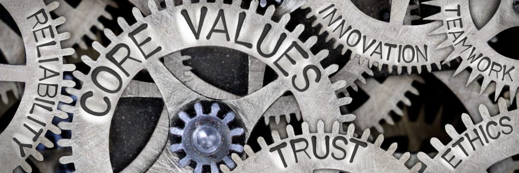 Develop your Core Values, with help from your team.